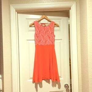 Pretty Pink Lace Dress